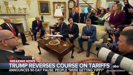 April 9, 2025 - World News Tonight with David Muir Full Broadcast