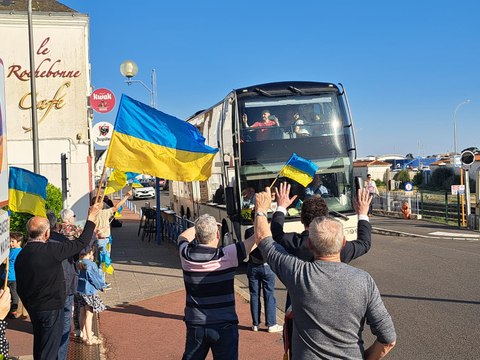 50 danseurs et chanteurs ukrainiens sont en Vendée pour une semaine de spectacles