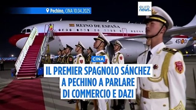 Spagna, Pedro Sánchez a Pechino per rafforzare il commercio con la Cina tra le incertezze dei dazi di Trump