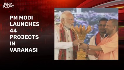 PM Modi launches several projects worth Rs 3,880 crore in Varanasi