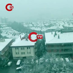 Ankara’da kar yağışı etkili oldu!