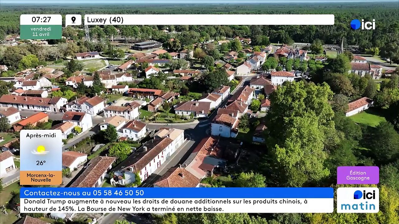 11/04/2025 - ici matin par ici Gascogne en vidéo