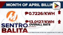 Meralco, may taas-singil sa kuryente ngayong Abril