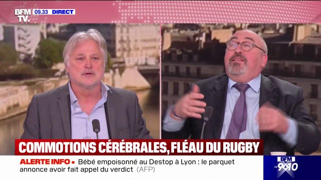 Commotions dans le rugby: Il y a trente ans, vous preniez un K.O le dimanche, vous étiez le lundi à l'entraînement , raconte l'ancien rugbyman Denis Charvet