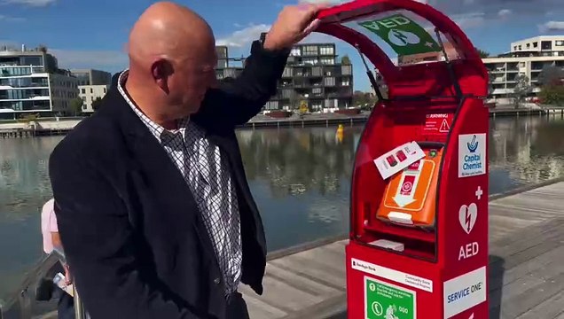 24/7 public defibrillators in Canberra