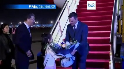 Sánchez llega a China en plena guerra comercial con Estados Unidos