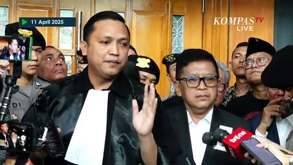 [FULL] Pernyataan Hasto Kristiyanto usai Eksepsinya Ditolak Hakim: Suatu Proses Daur Ulang