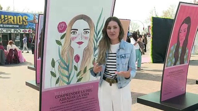 Retratos de Rosácea, una exposición que pone rostro y voz a quienes viven con esta enfermedad