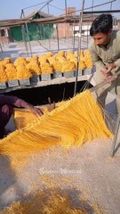 Smartest Workers - Behind the Scenes of Hygienic Vermicelli Production _ Factory Process(HD)