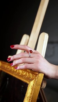 Каблучка з бурштином 1076. Ювелірний бренд Svitozar