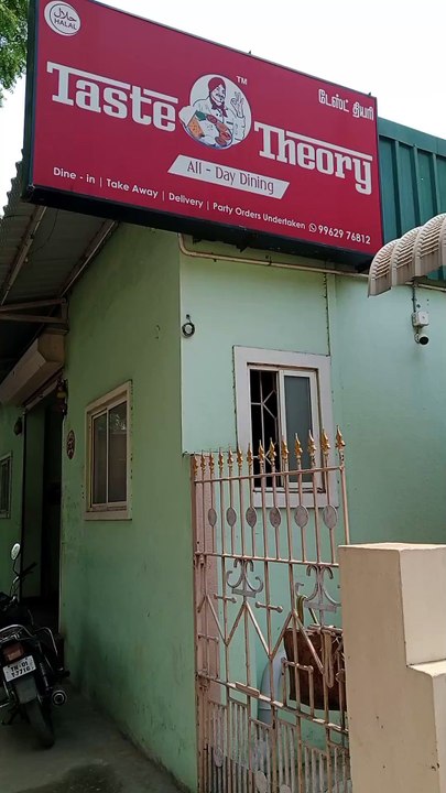 Taste theory restaurant Guindy mkn road Chennai