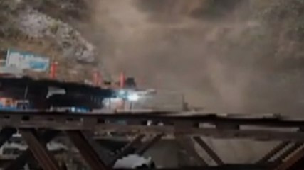 Chamoli: नंदप्रयाग में भारी बारिश का कहर