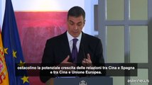 Sanchez ricevuto da Xi: vogliamo la Cina partner dell'Ue
