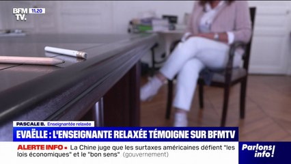 L'enseignante d'Evaëlle confie son "soulagement" après l'annonce de sa relaxe