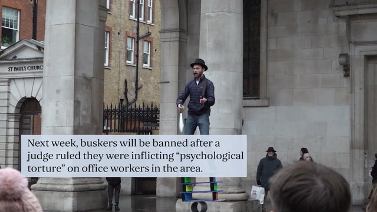 Buskers banned in Leicester Square after judge says public singing is 'psychological torture'
