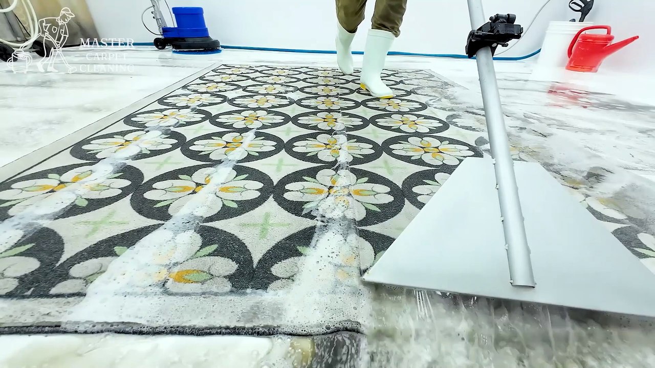 The Incredible Recovery Of A Discarded Rug - Carpet Cleaning ASMR - Satisfying Video