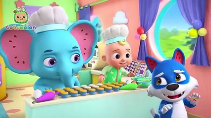 Pet a cake ABC's| Baking with JJ Friends| Kids rhymes kids songs
