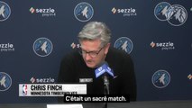 Timberwolves - Finch : ''Edwards et Randle ont été remarquables''