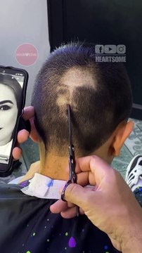 Insane Haircut Illusion Looks Like a Real Portrait | Next-Level Hair Art
