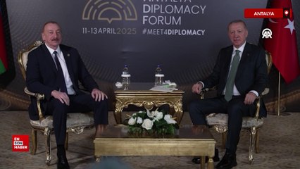 Erdoğan Antalya Diplomasi Forumu'nda liderlerle bir araya geldi