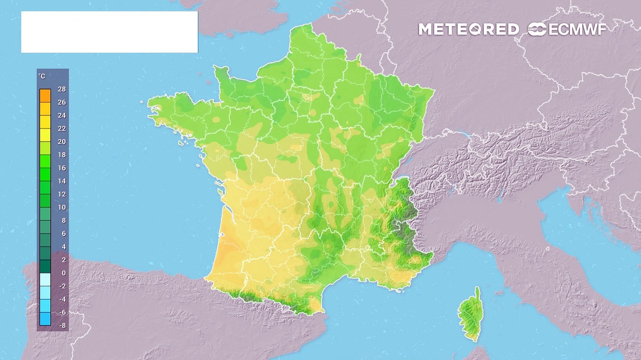 Températures en France