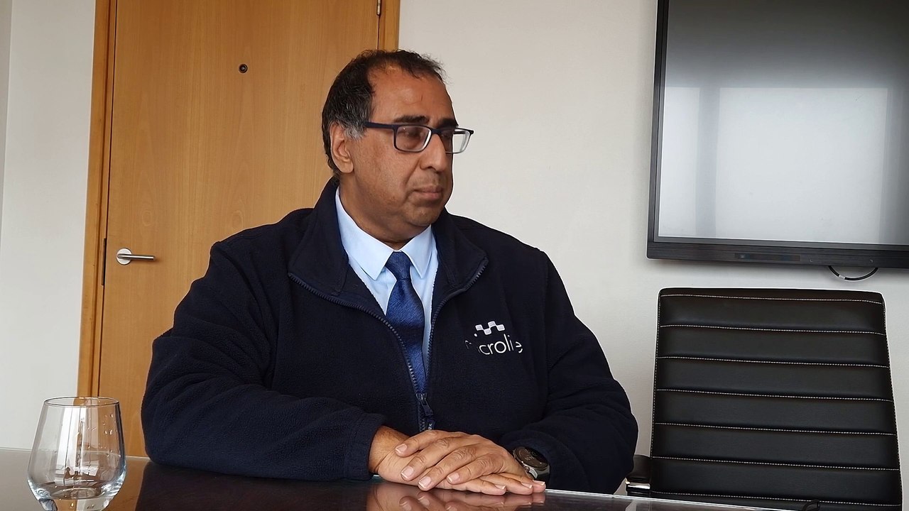 Nadeem Raza, chief executive, Microlise