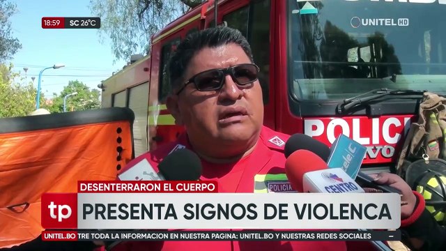 Hallan cuerpo de un hombre enterrado en Sacaba, tenía una soga en el cuello y las manos atadas