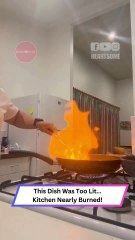 She Tried Cooking Vodka Pasta | Accidentally Lit the Kitchen on Fire!