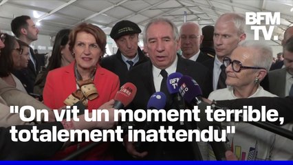 Guerre commerciale: la prise de parole en intégralité de François Bayrou depuis Coulommiers au salon des fromages et des vins