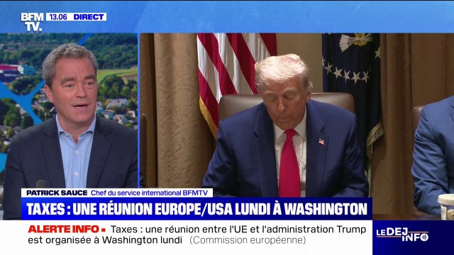 Taxes américaines: une réunion entre l'Union européenne et l'administration Trump aura lieu à Washington lundi