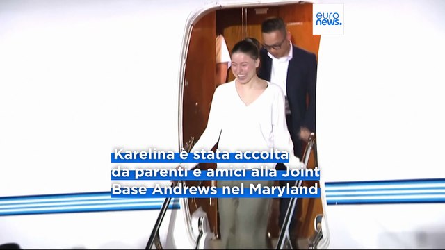 Stati Uniti, Ksenia Karelina tornata a casa dopo lo scambio di prigionieri con la Russia
