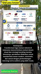 transformasi logo beberapa stasiun televisi terkemuka di Indonesia dari masa ke masa