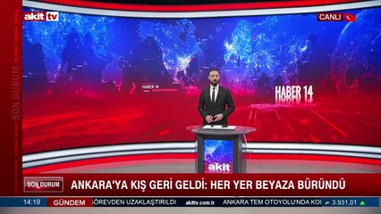 Ankara beyaza büründü