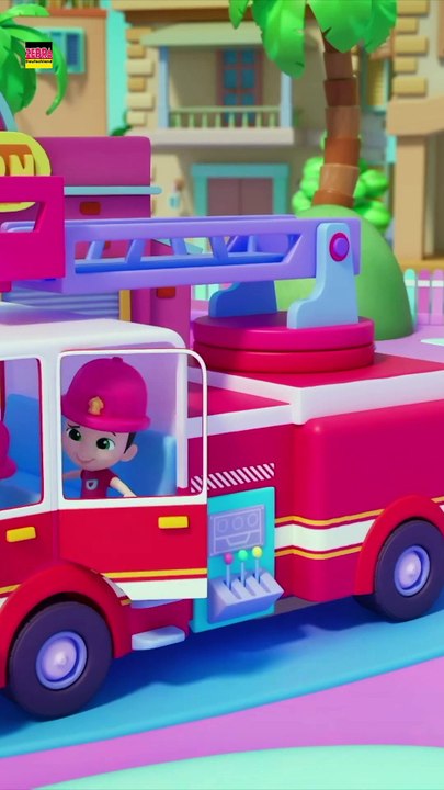 Die Räder des Feuerwehrautos Lied