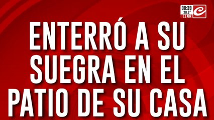 Aberrante: la enterraron en el fondo de la casa para seguir cobrando la jubilación