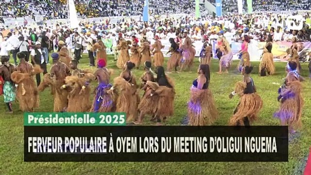 [#Reportage] Présidentielle 2025 : ferveur populaire à Oyem lors du meeting d’Oligui Nguema