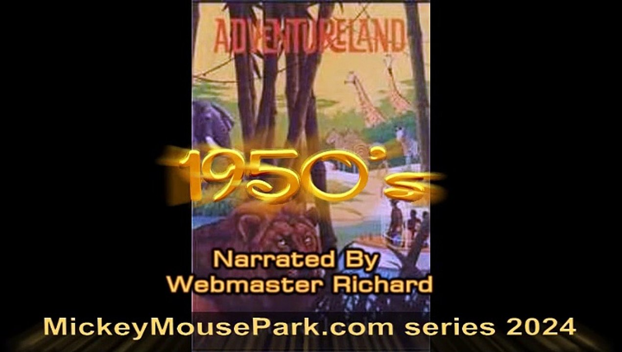 1950s Adventureland Shops--Disneyland History