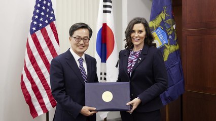 [경기] 김동연, 미 미시간 주지사와 자동차 부품 관세 공동대응 합의 / YTN