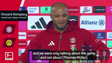 Kompany ‘happy’ with Muller’s Bayern impact