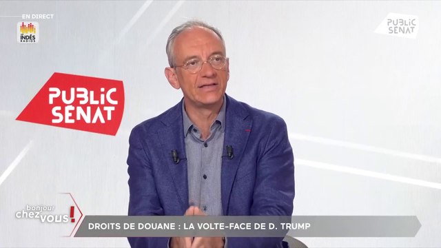 Droits de douane américains : Donald Trump organise son imprévisibilité , explique Frédéric Encel