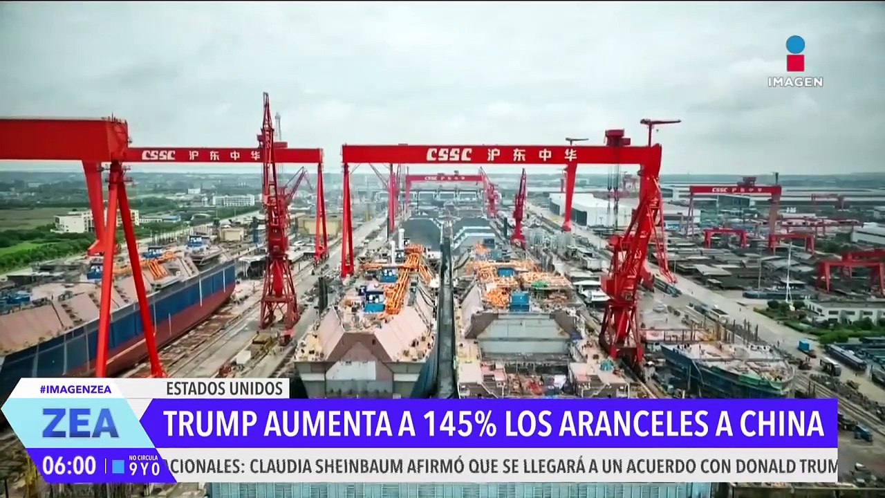 Estados Unidos eleva a 145% los aranceles adicionales a China