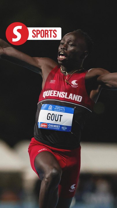 Australian 17-year-old Gout runs a sub-10 second 100 meters to win national meet