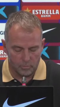 Flick no despeja las dudas con Ansu Fati