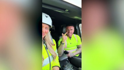 Fleet aesthetician joins boyfriend's scaffolding business