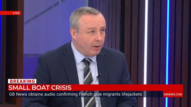 WATCH: Mark White details astonishing radio message exposing France handing life jackets to illegal migrants