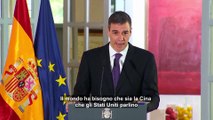 Cina, Xi chiede una governance globale equa durante l'incontro con il premier spagnolo Sánchez