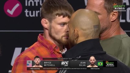 UFC 314 : Tension Électrisante entre Mitchell et Silva avant le Combat 🔥