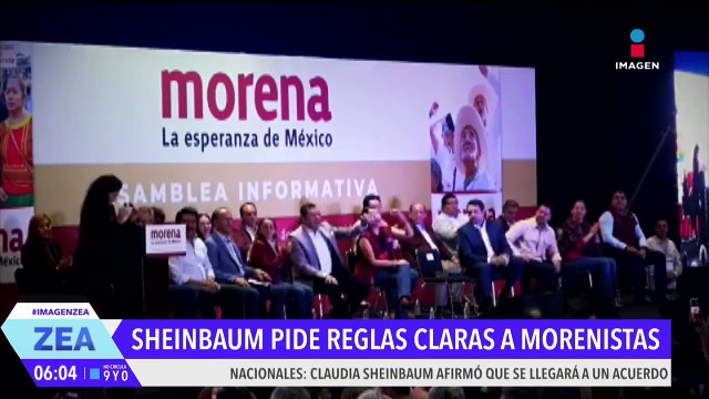 Claudia Sheinbaum pide reglas claras a morenistas que buscan un cargo popular