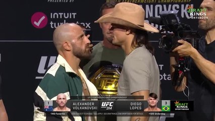 UFC 314 - Volkanovski vs. Lopes, un face-à-face dans le respect