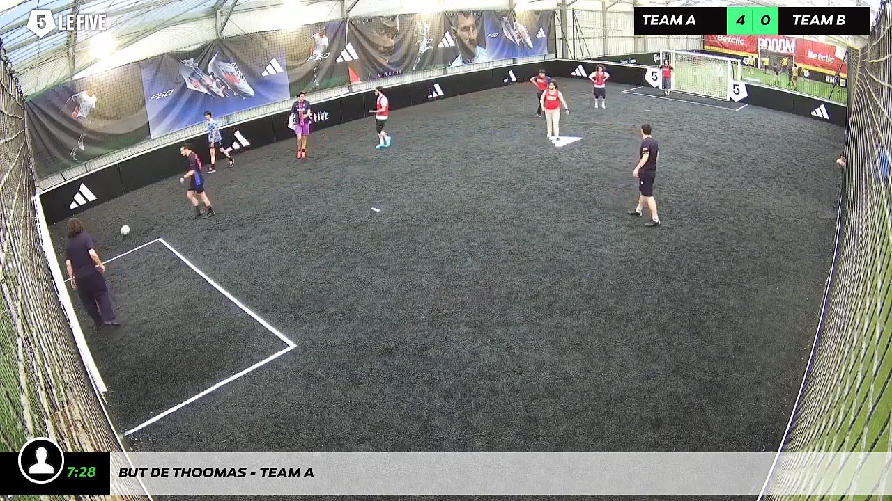 But de Thoomas - Team A